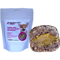 LK Baits Pet Nutrigel Dog, őzgerinc ízületi táplálékkal és kurkumával, S-M,150g