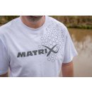 Matrix triko Hex Print T-Shirt White vel.L