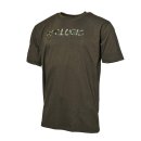 Prologic triko Camo Letter T-Shirt olive green vel.L