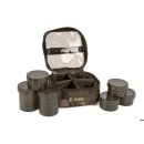 Fox pouzdro Camolite 6 Pot Hookbait case
