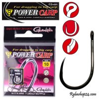 GAMAKATSU háček Power carp ring eye bl nsb vel.12