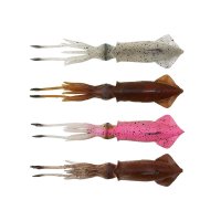 Savage Gear gumová nástraha 3D TPE Swim Squid 125mm 25g Pink gloew 2ks