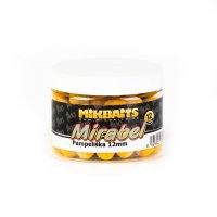 Mikbaits Mirabel fluo boilie 150ml 12mm pampeliška