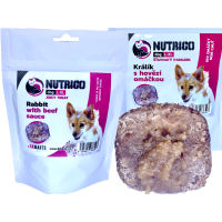 LK Baits Pet Nutrigo Dog Treat Coniglio con salsa di manzo,L-XL,150g