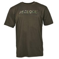 Prologic triko Camo Letter T-Shirt olive green vel.L