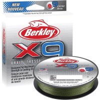 Berkley pletená šňůra X9 Low Vis Green 150m