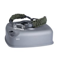 RidgeMonkey konvička Sqaure Kettle Small – Paracord Edition 0,5l