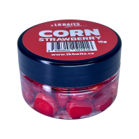 LK Baits CUC! kukuřice dipovaná Strawberry, 25ml  