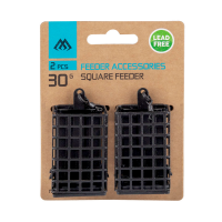 Mikado hranaté feederové krmítko se dnem ECO 30x30x55 černé 2ks