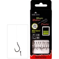 Mikado návazec MF s jehlou, háček barbed vel.14, vlasec 0.20mm/10cm  8ks