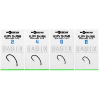 Korda háčky Basix Kurv Shank vel.8 micro barbed