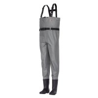 DAM brodící kalhoty Nylon Chest Waders Light Grey