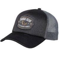 Savage Gear kšiltovka Badge Trucker Cap Black