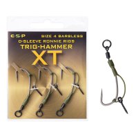 ESP návazce D-Sleeve Ronnie Rigs Trig-Hammer XT Barbless