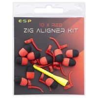 ESP Zig Aligner Kit Black/Red 10ks