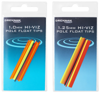 Drennan náhradní anténky Hi-Viz Pole Float Tip 1.25mm