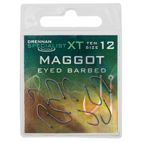 Drennan háčky Specialist XT Maggot Barbed vel.14