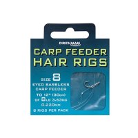 DRENNAN Carp Feeder Hair Rigs 12 to 7