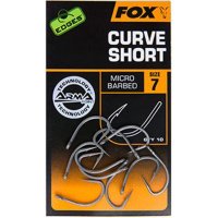 Fox háčky Edges Curve Short Hooks vel. 8, 10ks Micro Barbed 