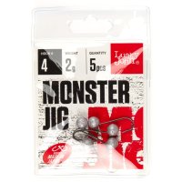 Lucky John jigová hlavička Monster Jig 2g vel.6 5ks