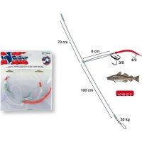 SPRO Norway-Expedition Live bait rig Gummi Makk