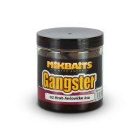 Mikbaits Gangster boilie v dipu 250ml 20mm G2 krab ančovička Asa